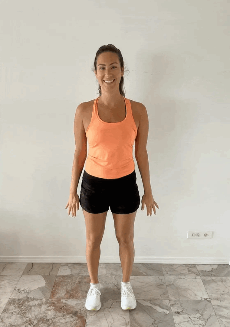 Jumping jacks plyometric exercises