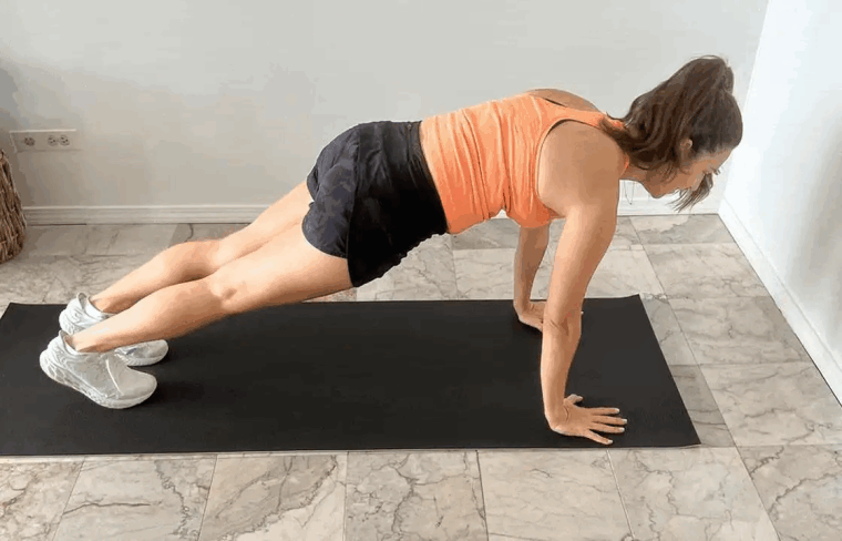 Planks jacks plyometric exercises