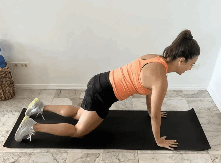 modified plyo pushup plyometric exercises