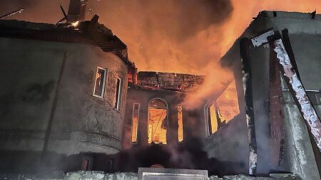 Russia blasts Ukraine with overnight aerial attacks