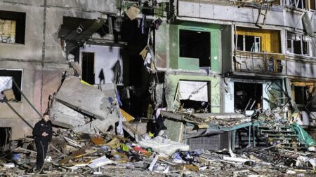 25 injured in Russian glide bomb strike on Kharkiv