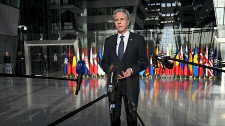Blinken in Brussels as Ukraine faces uncertainty with Trump’s return