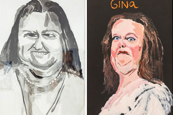 Arts writer Linda Morris and investigative reporter Eryk Bagshaw won the specialist/beat reporting category for their work exposing mining billionaire Gina Rinehart’s campaign to have a portrait removed from the National Gallery of Australia.