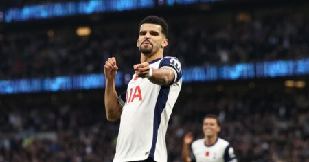 Tottenham Hotspur 4-1 Aston Villa: Dominic Solanke bags second-half double as Spurs claim comeback victory