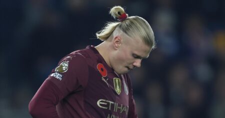 Brighton & Hove Albion 2-1 Manchester City: Pep Guardiola’s side fall to fourth straight defeat in all competitions