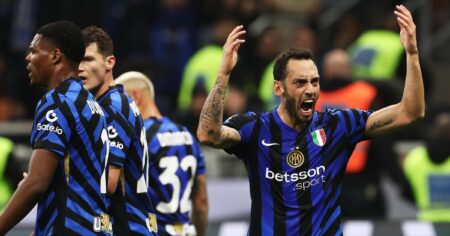 Internazionale 1-1 Napoli – Hakan Calhanoglu claims point for Inter as visitors consolidate top spot in Serie A