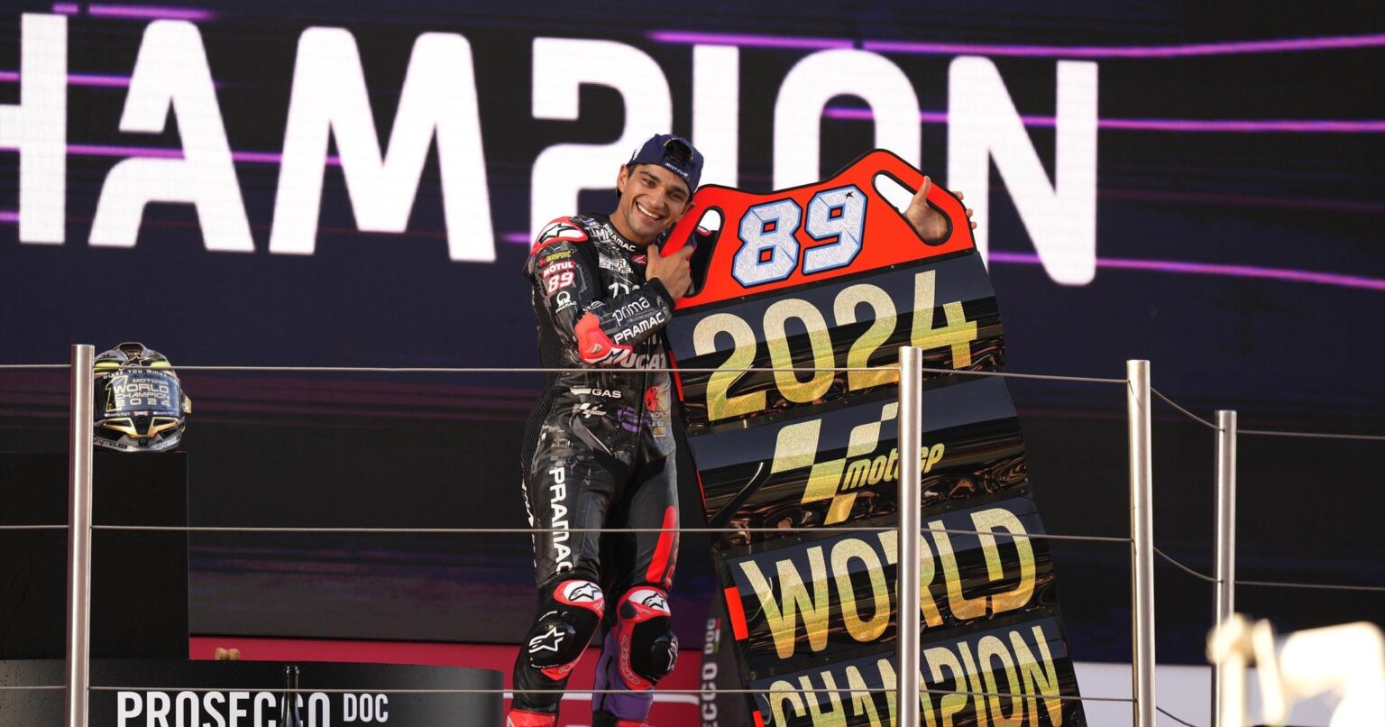 MotoGP: Jorge Martin claims historic MotoGP title with third-place finish in Barcelona