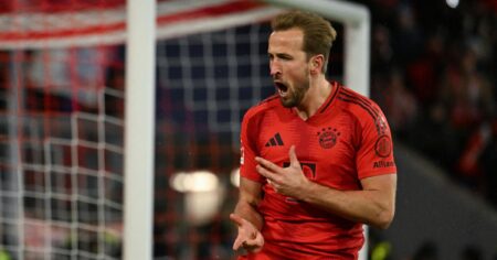 Bayern Munich 3-0 Augsburg: Harry Kane hat-trick sees hosts go eight points clear at top of Bundesliga table
