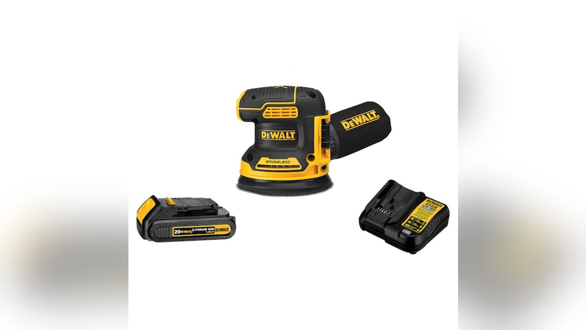 Take sanding to the next level with a DeWALT sander.