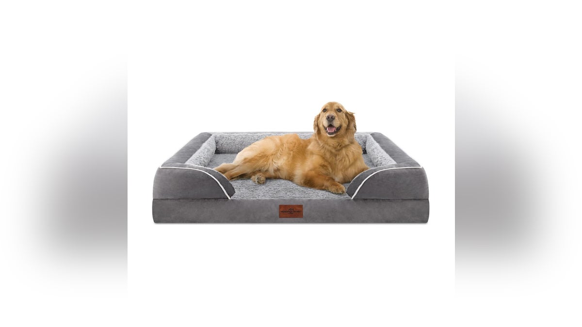 This pet bed is the ultimate comfort to your furry friend.