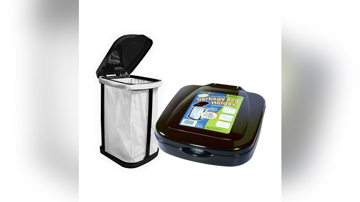 Create a trashcan and easily fold it up when you're done.
