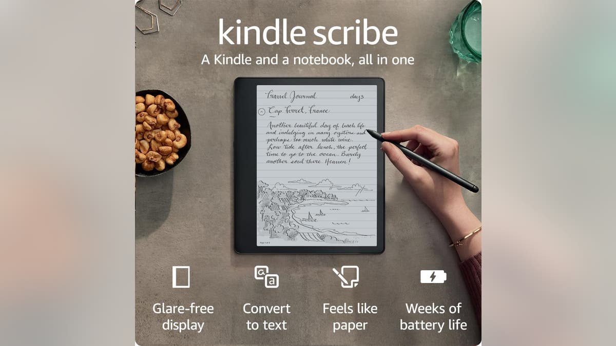 Take notes, read and more on the new Kindle Scribe.