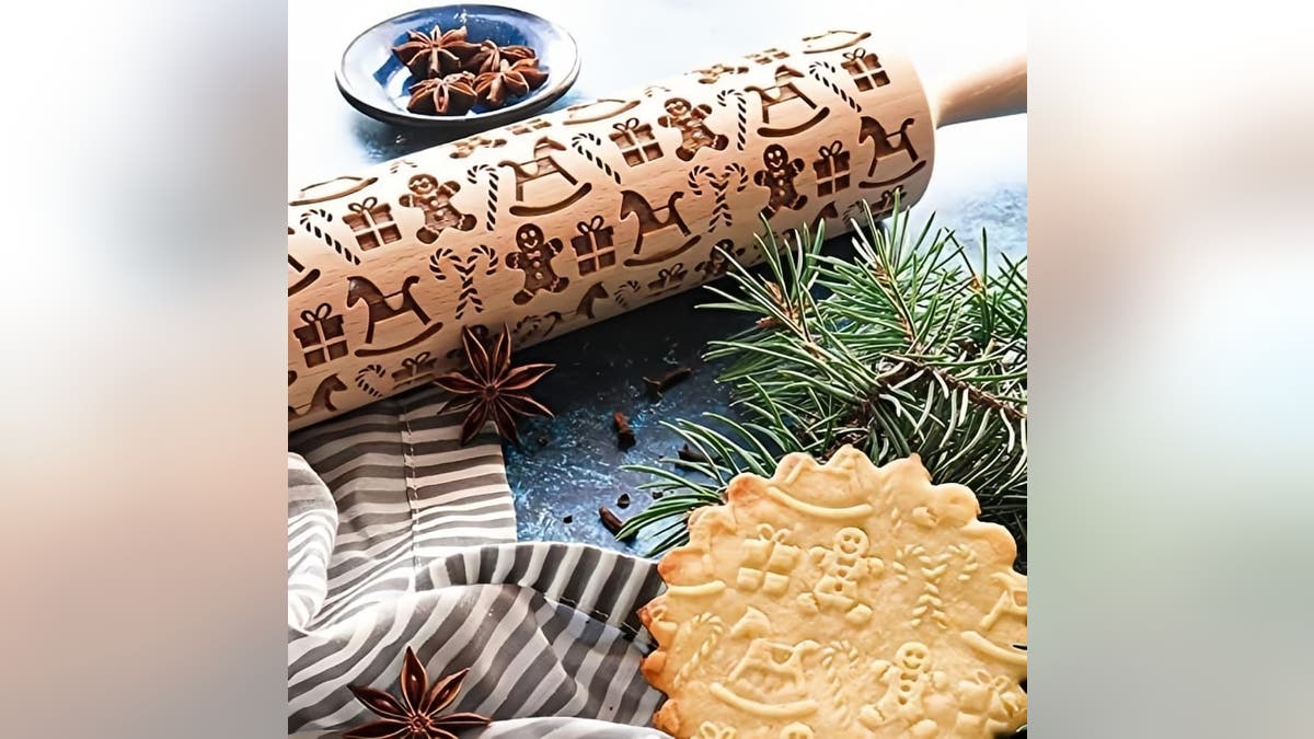Add some additional decorations to your cut-out cookies.