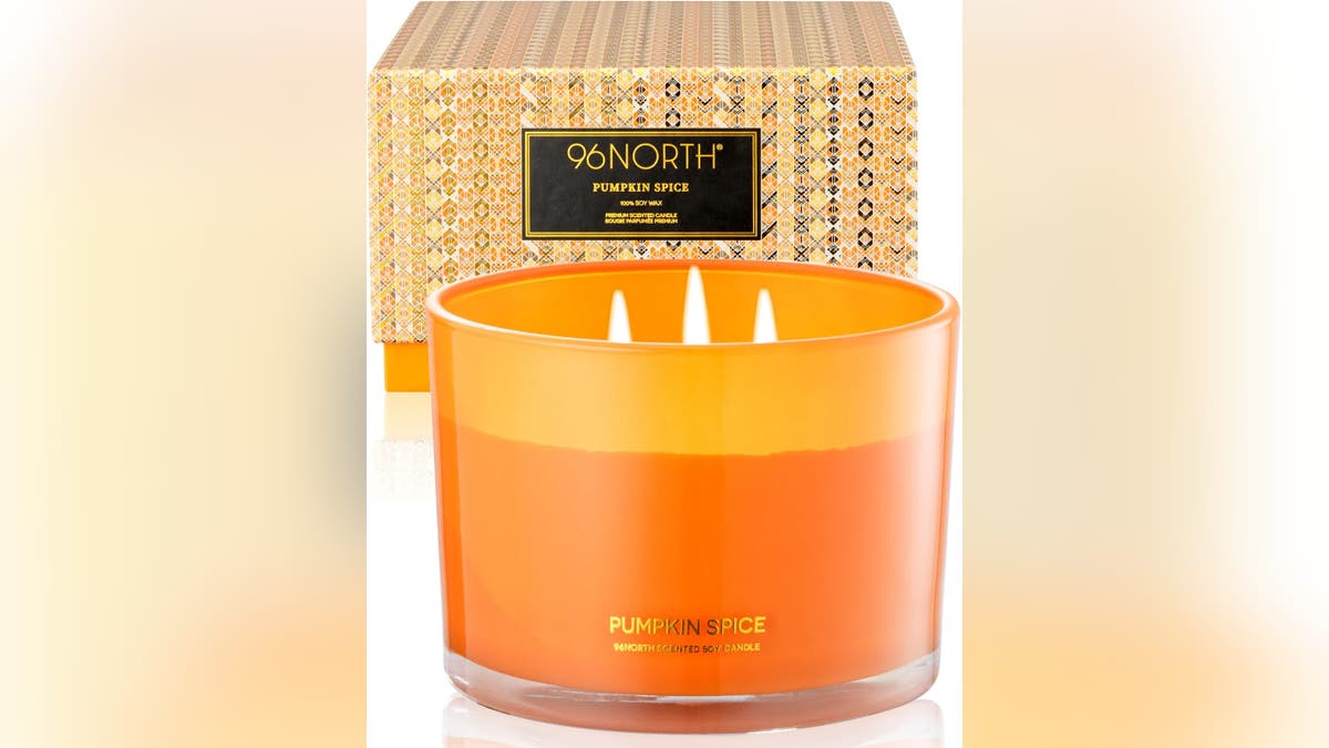 A pumpkin spice candle is the perfect way to usher in the signature scent of fall.
