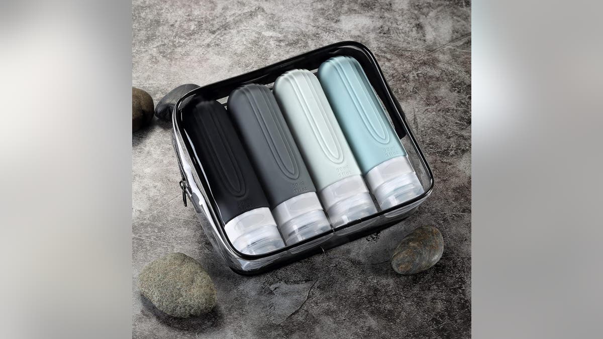 These travel bottles are TSA carry-on approved.