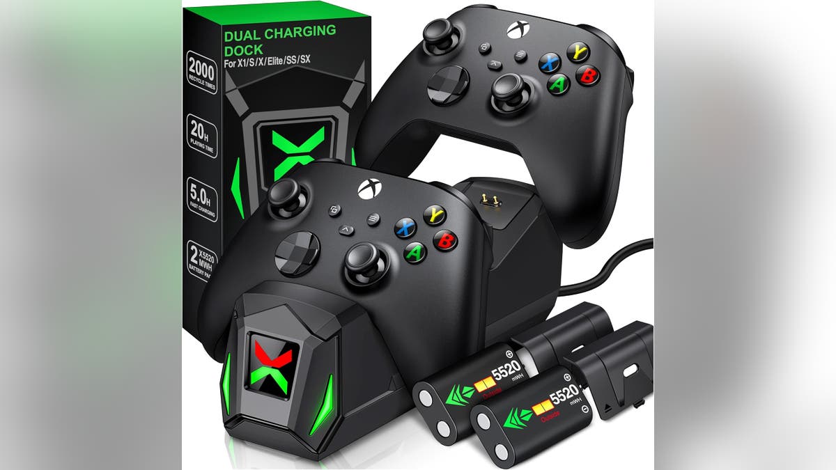 Charge all your Xbox controllers quickly.