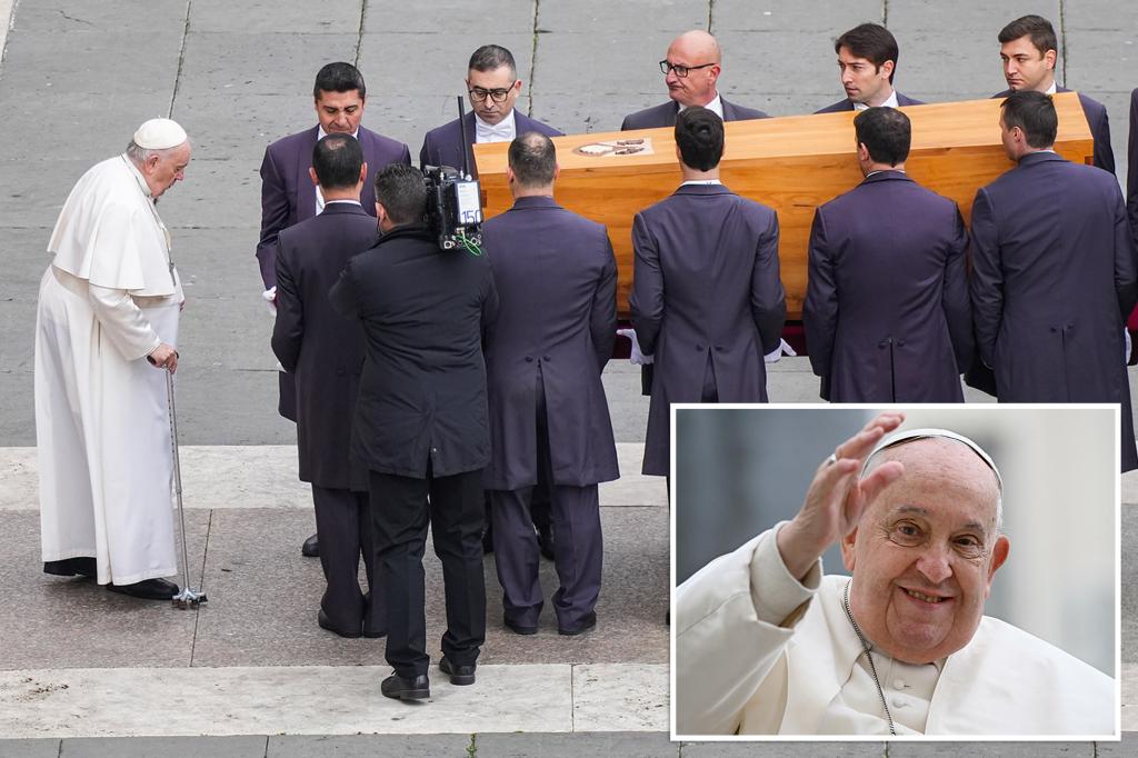 Pope Francis refuses glitzy burial — opts for wooden casket as he simplifies papal funeral rites