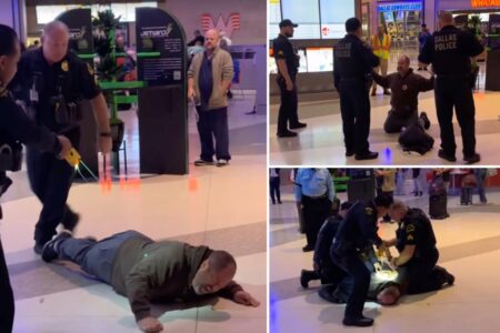 Drunk man tased at Dallas Love Field Airport after he’s denied boarding: video