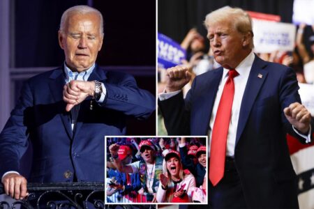 Trump’s favorability jumps to post-election high while Biden’s slips to four-year low