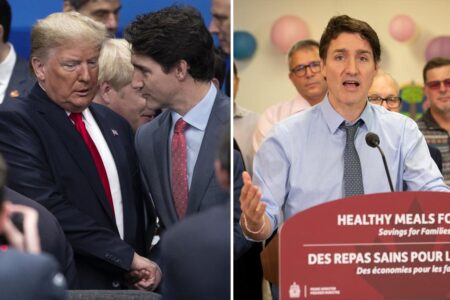 Trump and Trudeau discuss tariffs, Ukraine and border during ‘excellent conversation’ at Mar-a-Lago