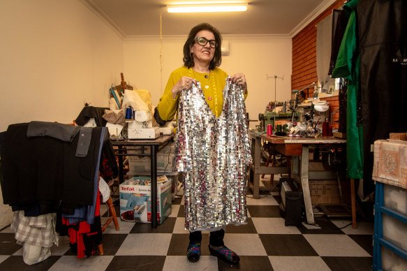 Connie Cantone-Matarazzo, Reservoir resident and dressmaker.