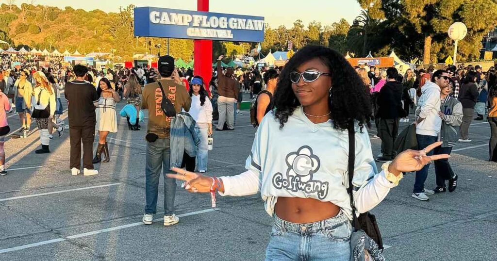 Coco Gauff Posts Picture With Rumored Boyfriend Jalen Sera at Camp Flog Gnaw Music Festival