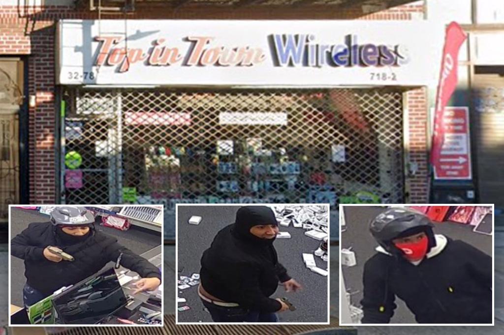 Helmet-wearing thieves shoot man multiple times, swipe his $22K Rolex during store stickup: cops