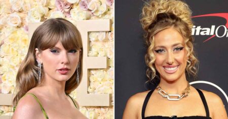 See Taylor Swift and Brittany Mahomes Exit L.A. Restaurant Through Kitchen, Thank Employees