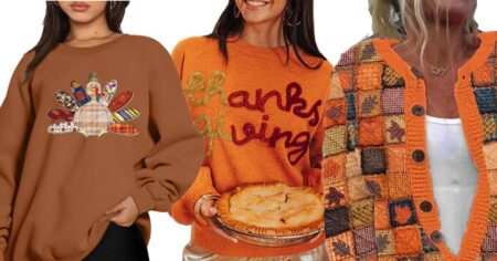 8 Festive, Fun Thanksgiving-Themed Sweaters That Will Help You Get Into the Holiday Spirit