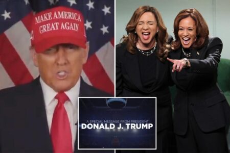 Trump election ad airs during NBC’s NASCAR, NFL coverage amid Harris ‘SNL’ uproar