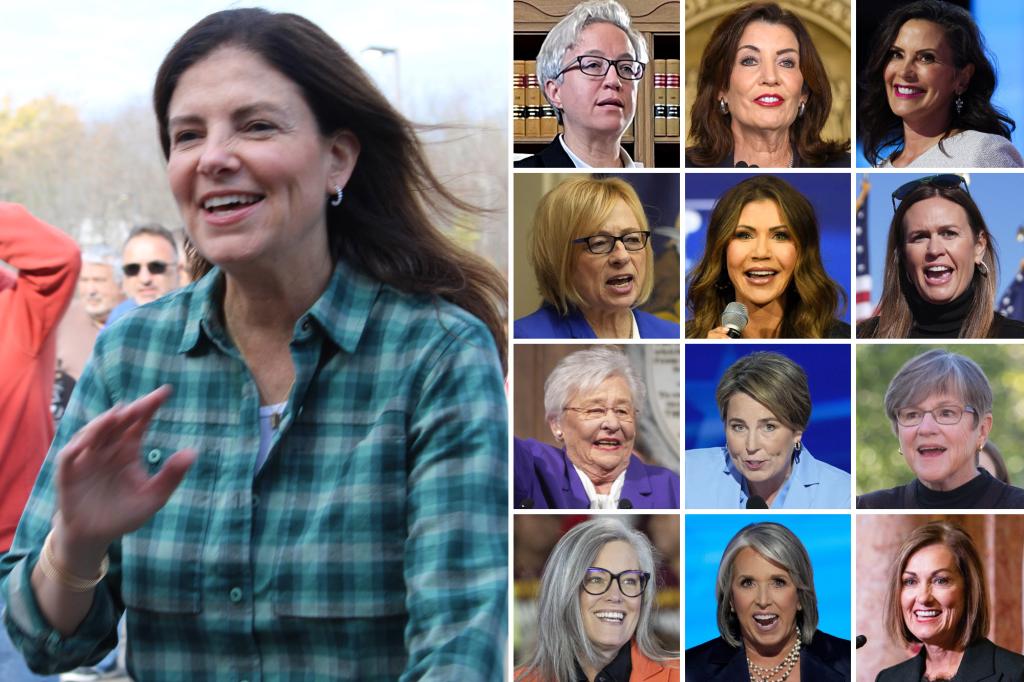 13 women to serve as US governors next year in new record high following historic election cycle
