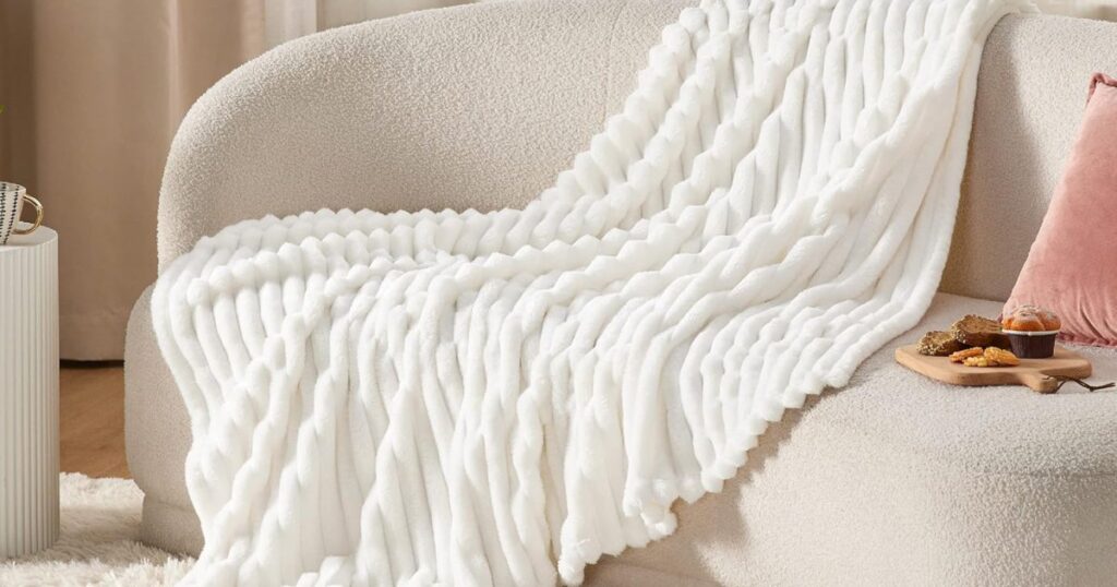 This $13 Throw Looks Like Barefoot Dream’s Most Popular (and Pricey) Blanket