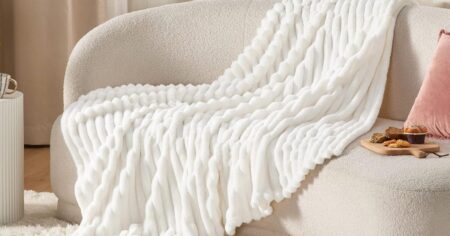 This $13 Throw Looks Like Barefoot Dream’s Most Popular (and Pricey) Blanket