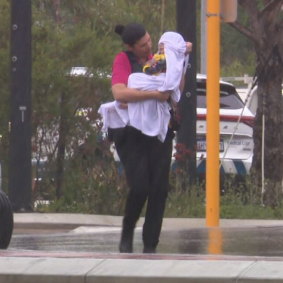 WA Police said two children were in the back of the car while it was driven erradically through Bayswater.