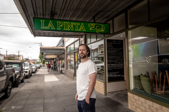 Adam Racina, owner of La Pinta in Reservoir.