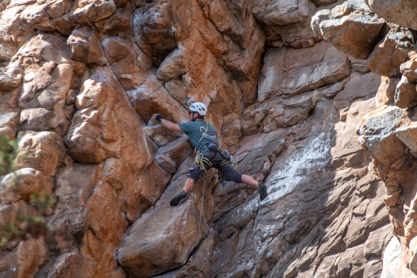 Dyurrite is immensely popular with rock climbers. 