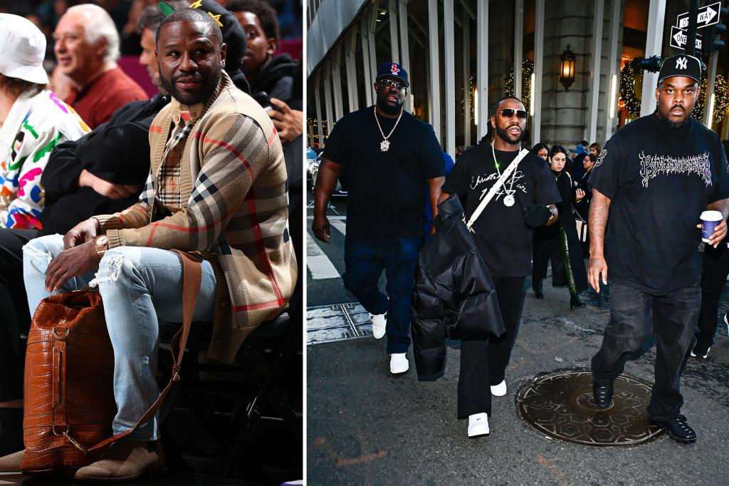 Exclusive | Floyd Mayweather bodyguards accused of smashing $3K camera at NYC studio