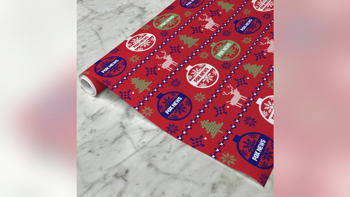 For all the gifts going to the Fox News lovers in your family, use this wrapping paper.