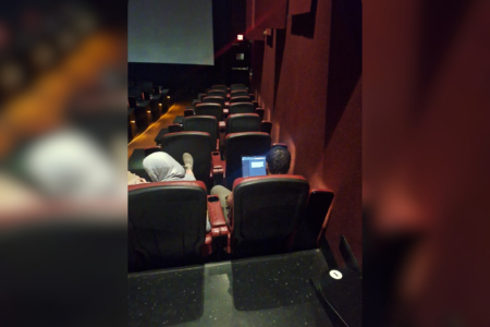 Internet Outraged by Man’s ‘Distracting and Rude’ Behavior During Movie