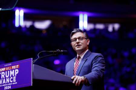 Mike Johnson Says GOP May Repeal the CHIPS Act, Then Apologizes ‘Profusely’