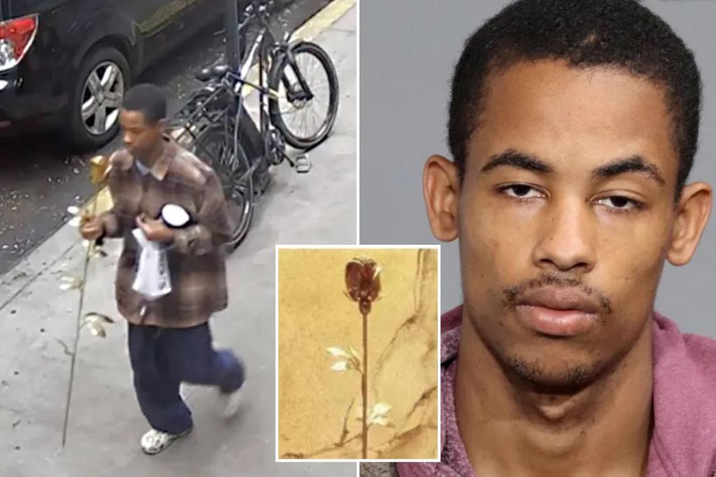 Heartless thief accused of stealing gold-plated rose from 9/11 memorial laughs throughout arraignment