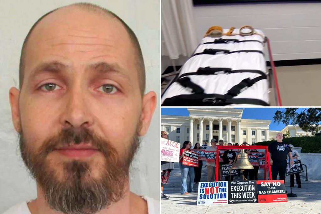 Alabama death row inmate’s last meal revealed before being third execution by nitrogen