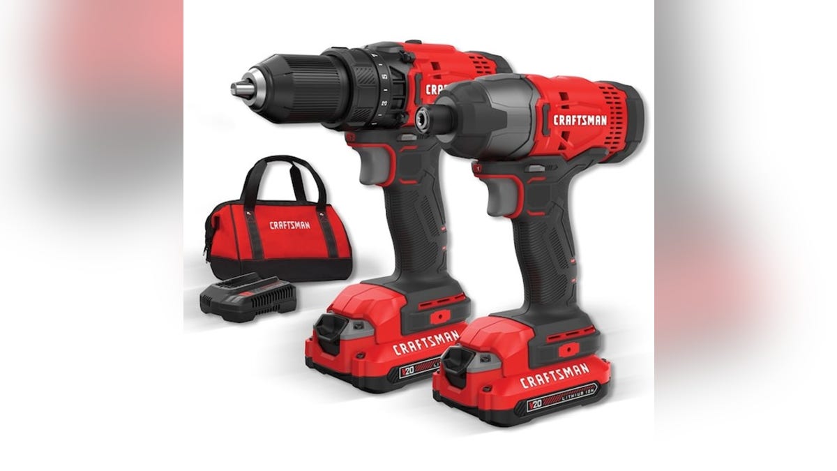 Get a drill and an impact driver in one set.