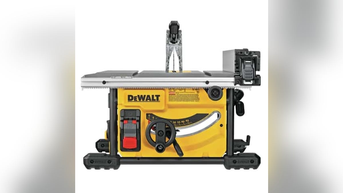 A small table saw you can bring anywhere you need it.