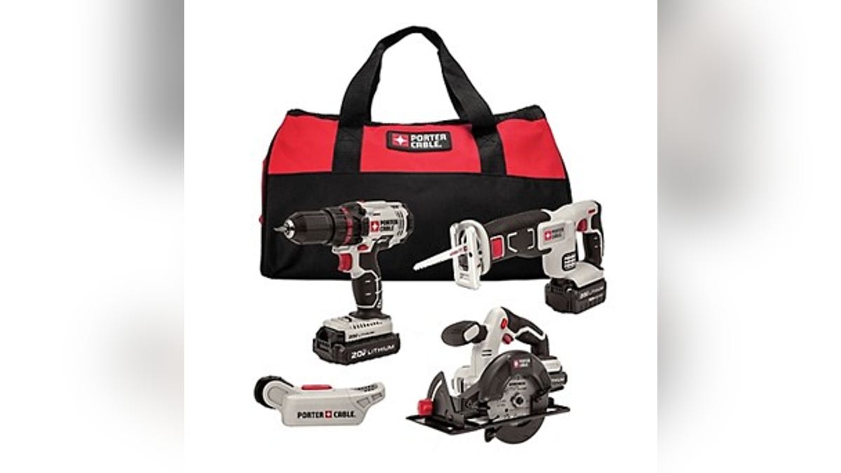 Get an affordable drill and saw set.