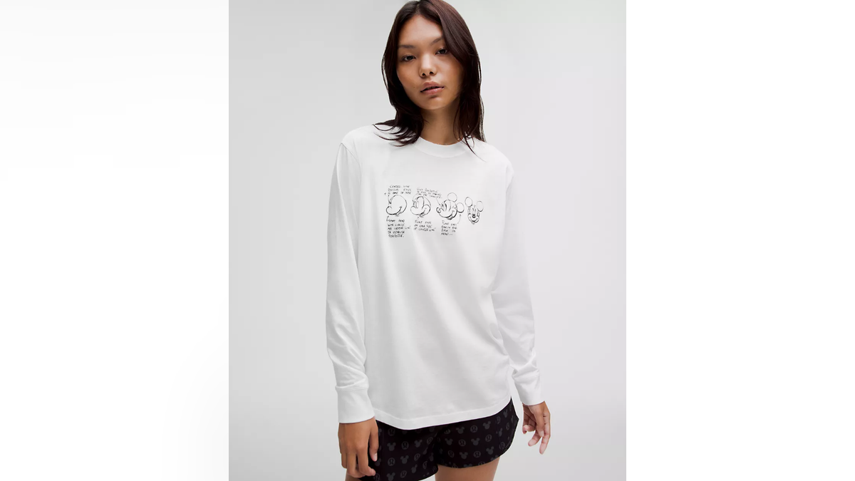 An old-school long-sleeve shirt.