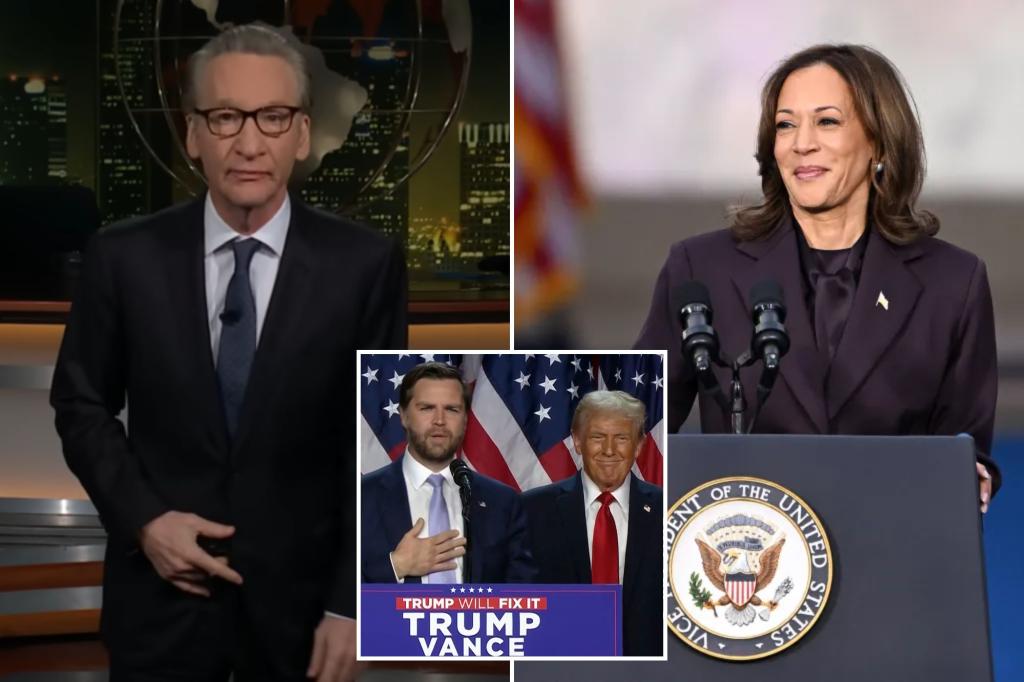 Bill Maher urges Democrats to ‘look in the mirror’ after Kamala Harris’ election loss