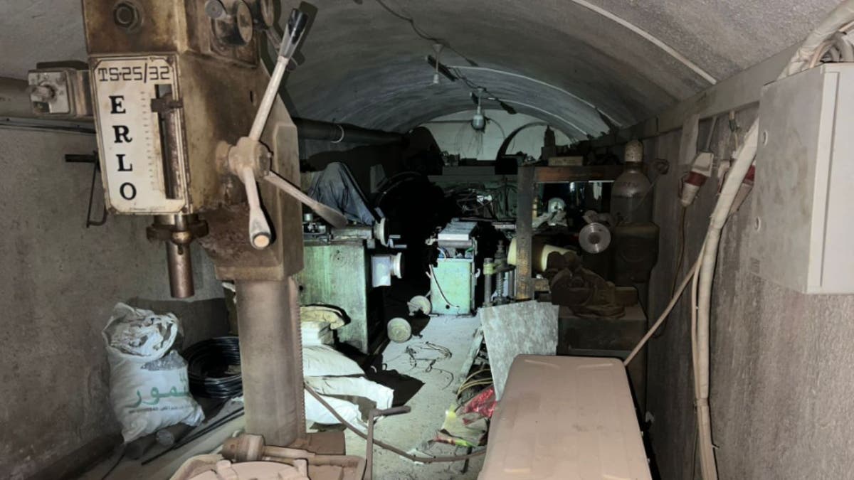 Hamas underground weapons facility