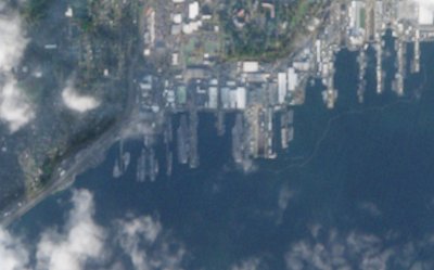 USS Nimitz and USS Ronald Reagan Pierside USS Nimitz and USS Ronald Reagan Pierside