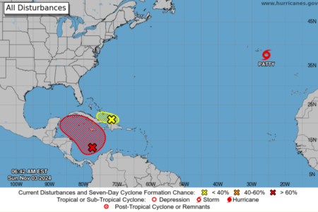 Tropical Storm Rafael’s Chances of Forming, According to Forecasts
